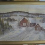 503 1395 Oljemålning